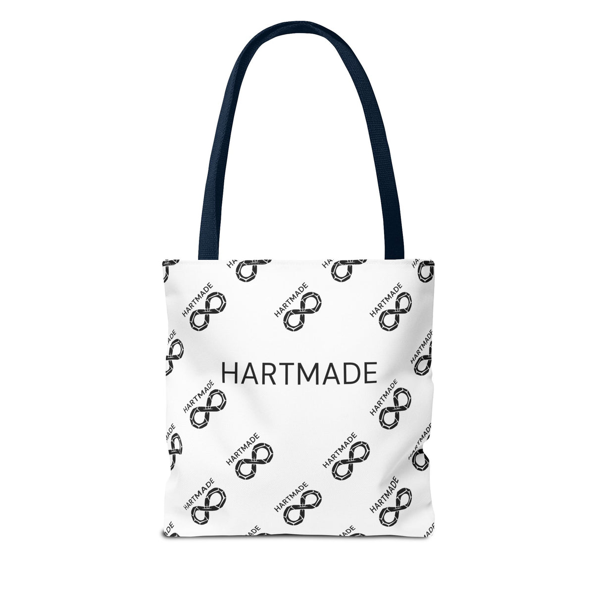 Hartmade Logo Tote Bag — Branded All-Over Print Canvas Tote