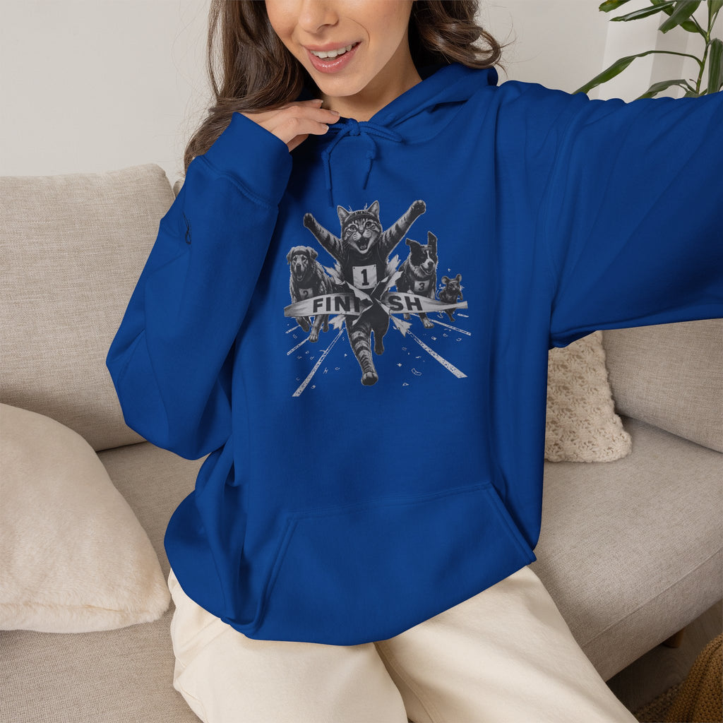 Finish Line Winner Pet Graphic Hoodie