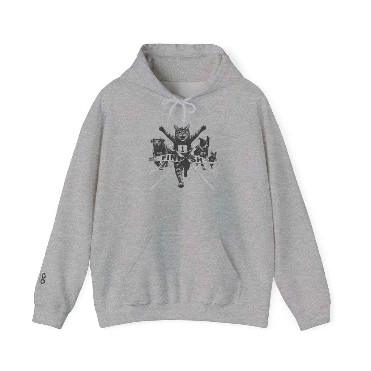 Finish Line Winner Pet Graphic Hoodie