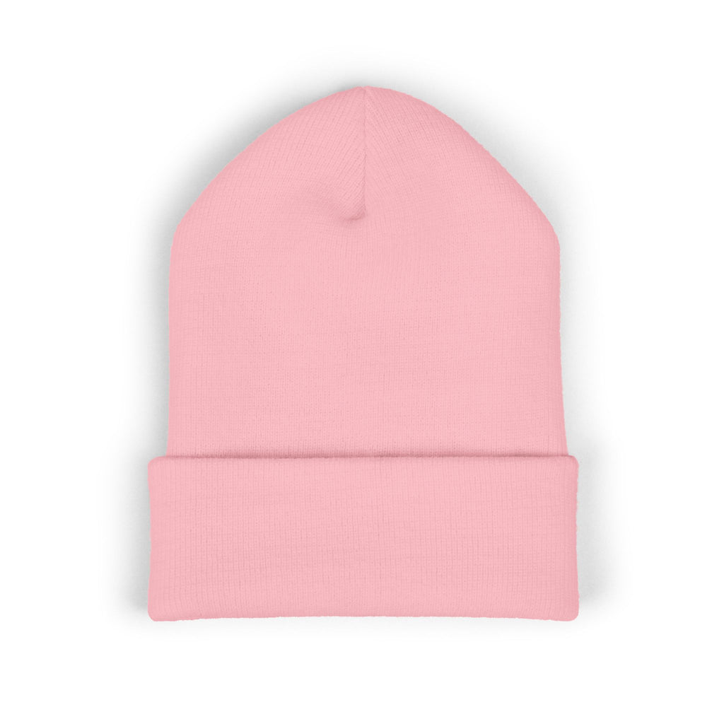 Mindful Life Cuffed Beanie — Embroidered "The Mindful Life" Knit Hat