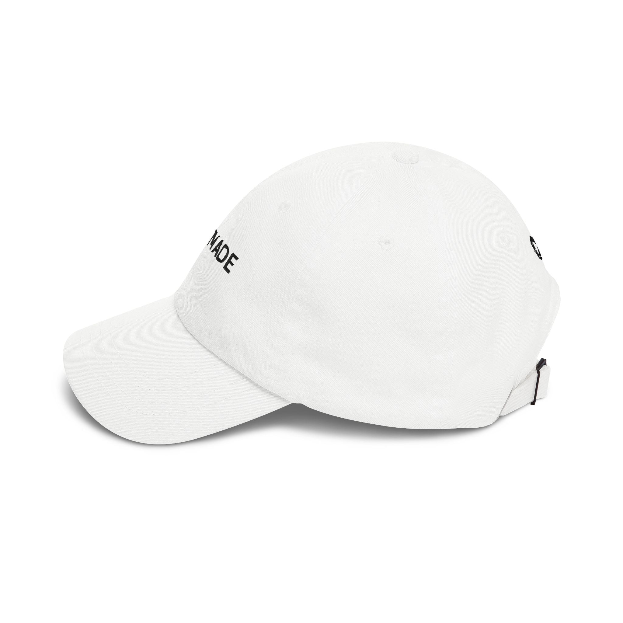 Hartmade Embroidered Dad Cap – Minimal White Baseball Hat