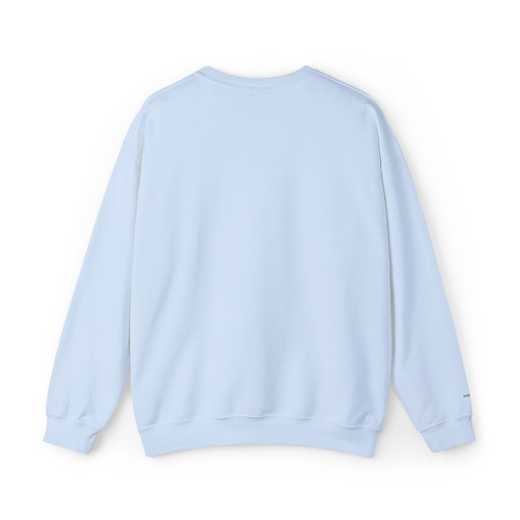 Minimalist Embroidered Graphic Vintage Crest Crewneck Sweatshirt | Tea's The Season