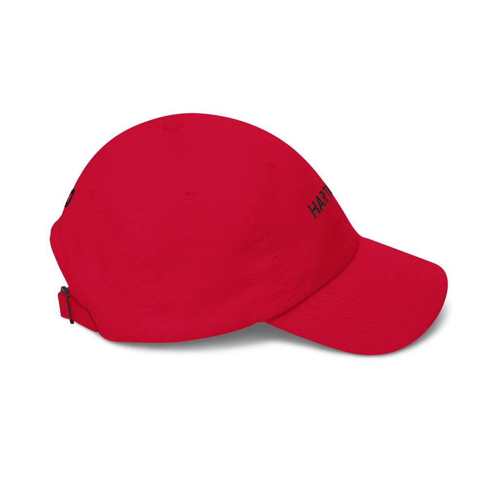 Hartmade Embroidered Dad Cap – Minimal White Baseball Hat