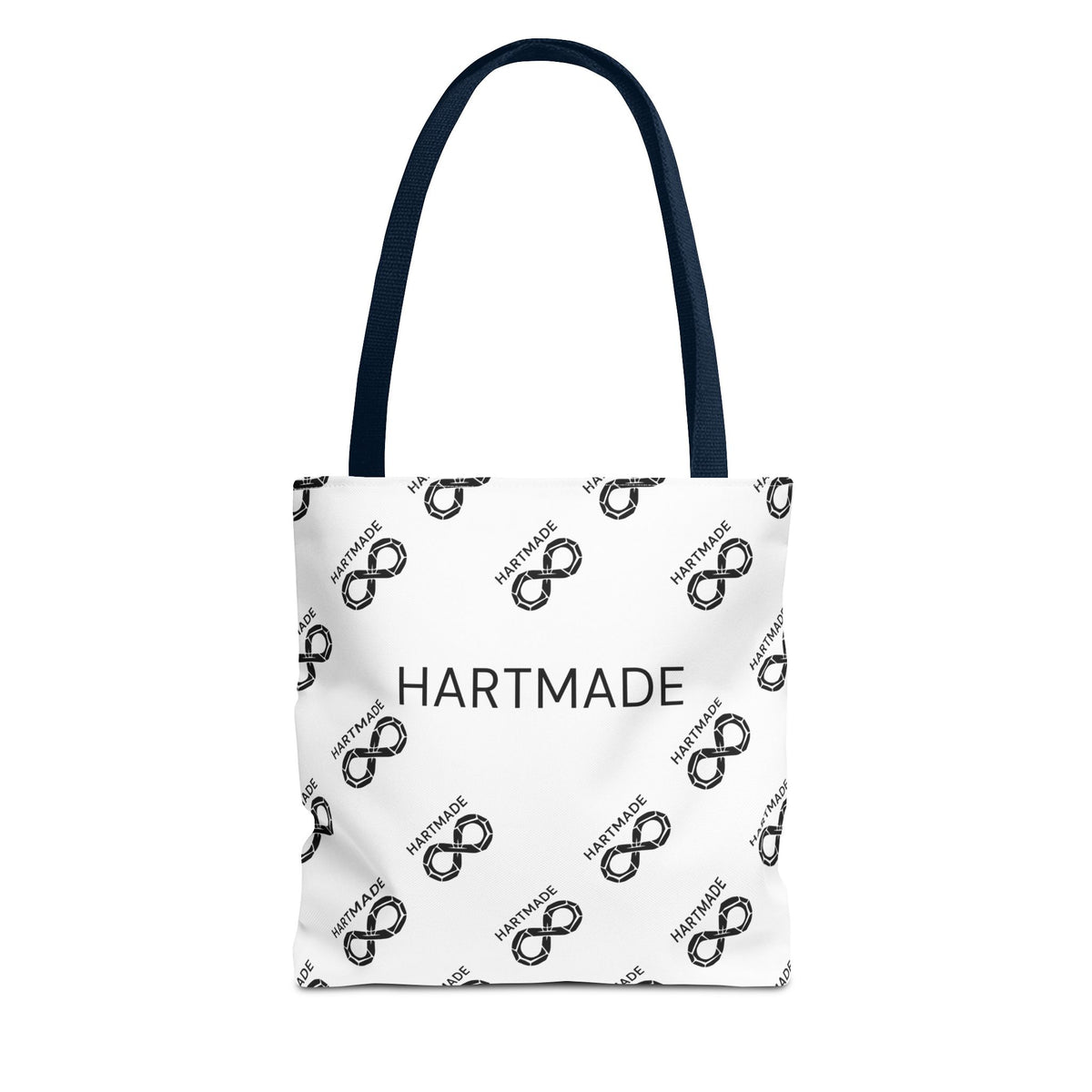 Hartmade Logo Tote Bag — Branded All-Over Print Canvas Tote