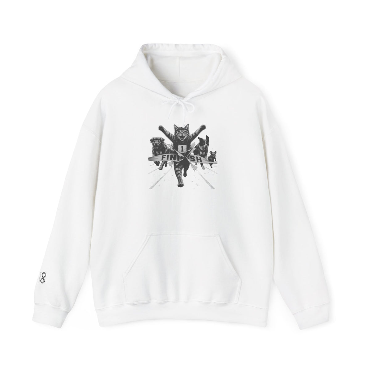Finish Line Winner Pet Graphic Hoodie