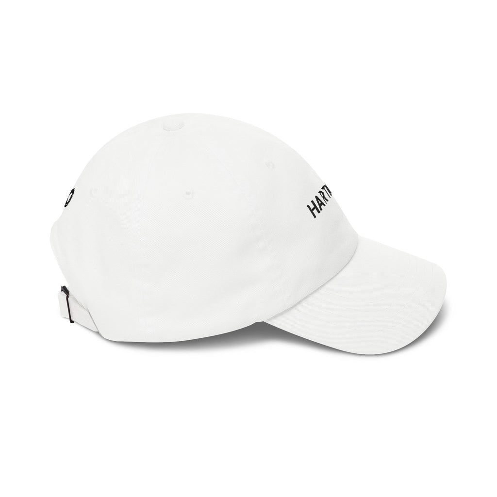 Hartmade Embroidered Dad Cap – Minimal White Baseball Hat