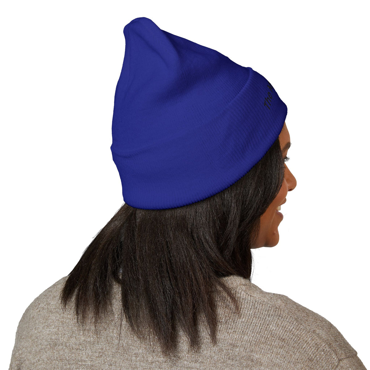 Mindful Life Cuffed Beanie — Embroidered "The Mindful Life" Knit Hat
