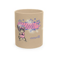 Superstar Cat Ceramic Mug — Cute Retro Cat Graphic Coffee Cup