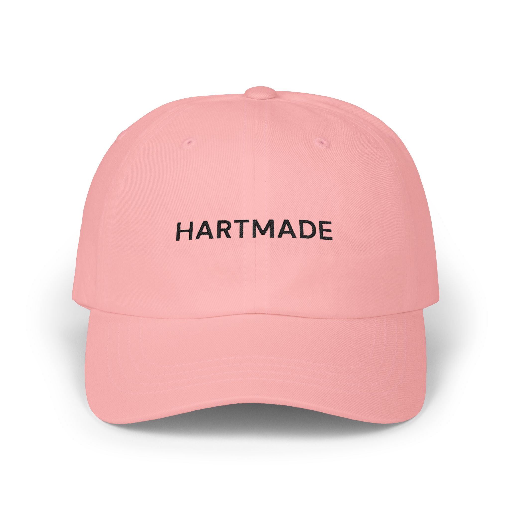 Hartmade Embroidered Dad Cap – Minimal White Baseball Hat