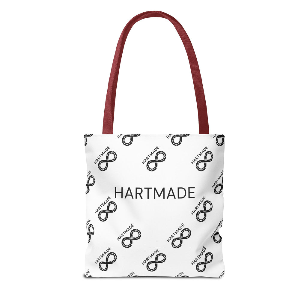 Hartmade Logo Tote Bag — Branded All-Over Print Canvas Tote
