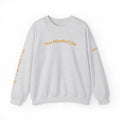 Embroidered Mindful Life Crewneck Sweatshirt — "The Mindful Life" Cozy Pullover