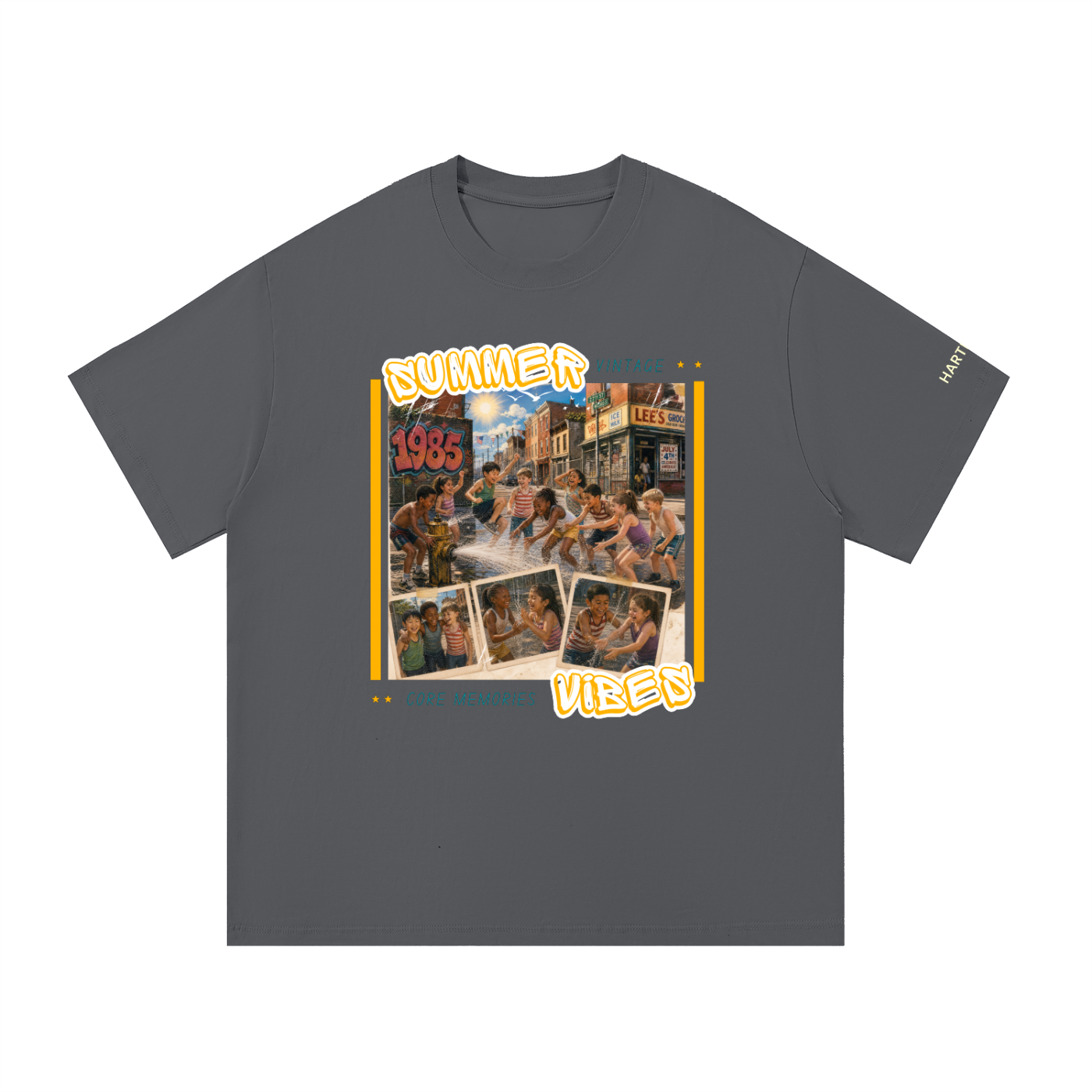 Retro80s,GraphicTshirt,Vintage80s,Friends,80sKids,GenX,Millennials,SummerTime,Fun,90sKids,WaterSpray,Happy
