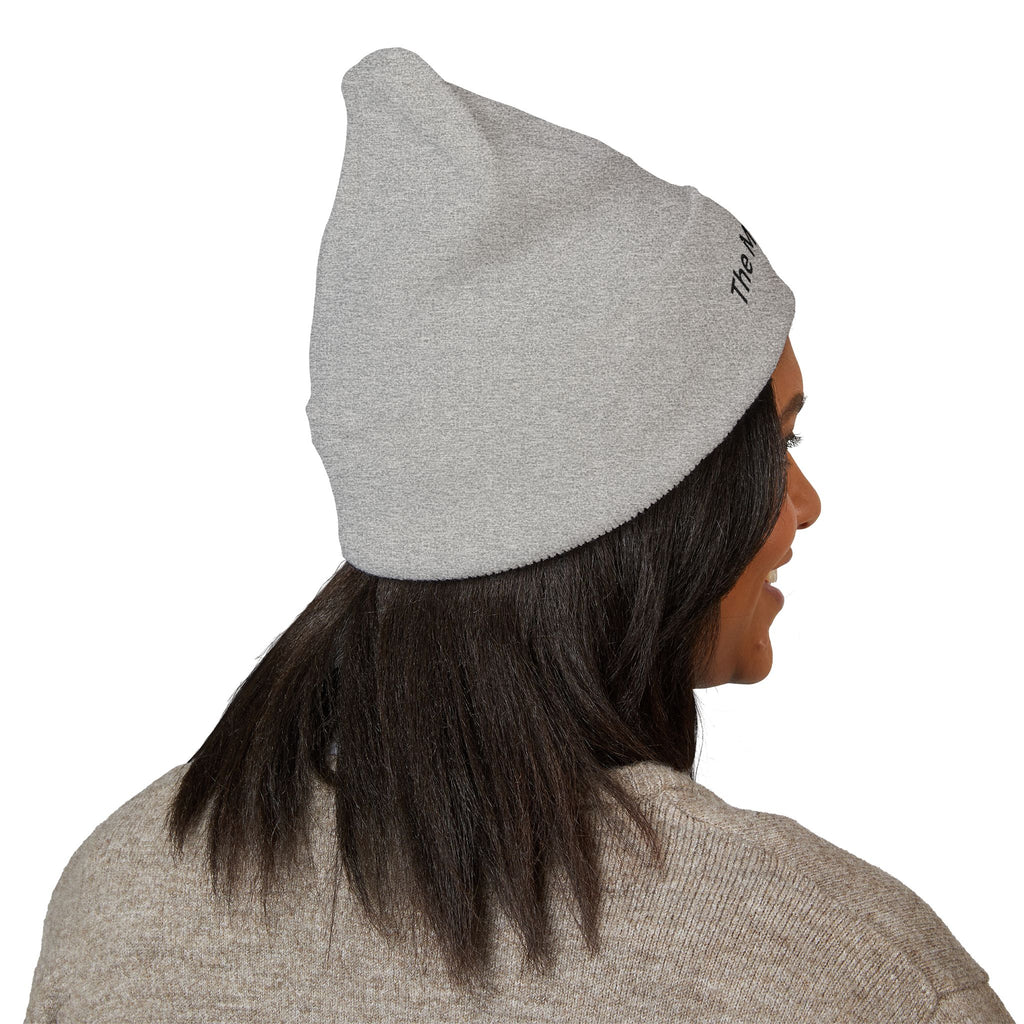 Mindful Life Cuffed Beanie — Embroidered "The Mindful Life" Knit Hat