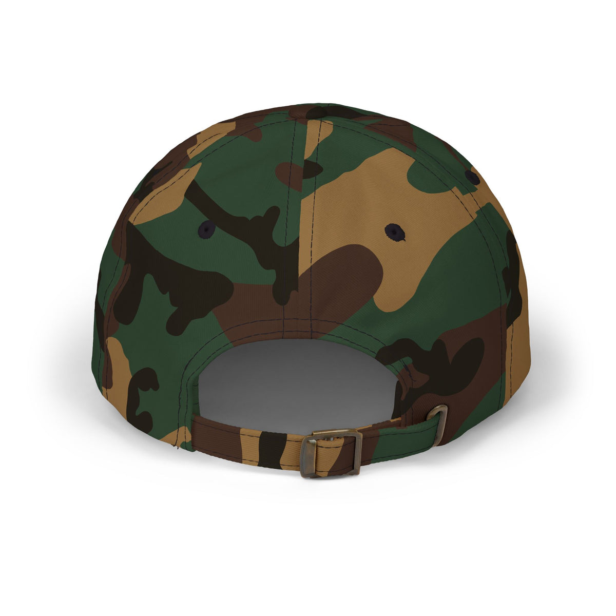 Dad Cap — Vintage Green 'Focus' Sporting Pets Patch Embroidered Football Hat