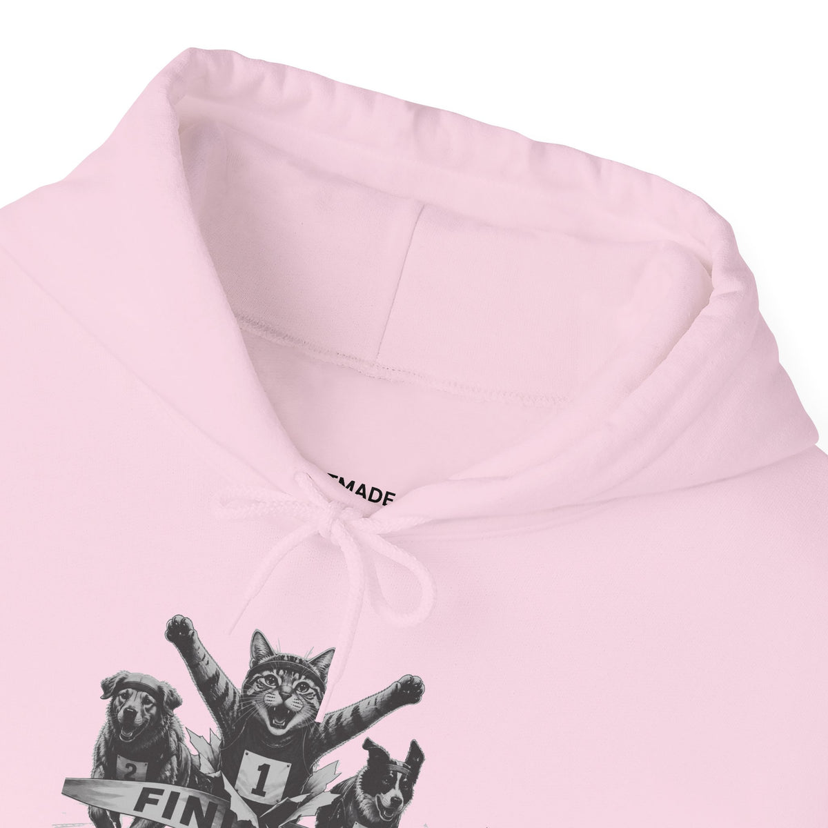 Finish Line Winner Pet Graphic Hoodie