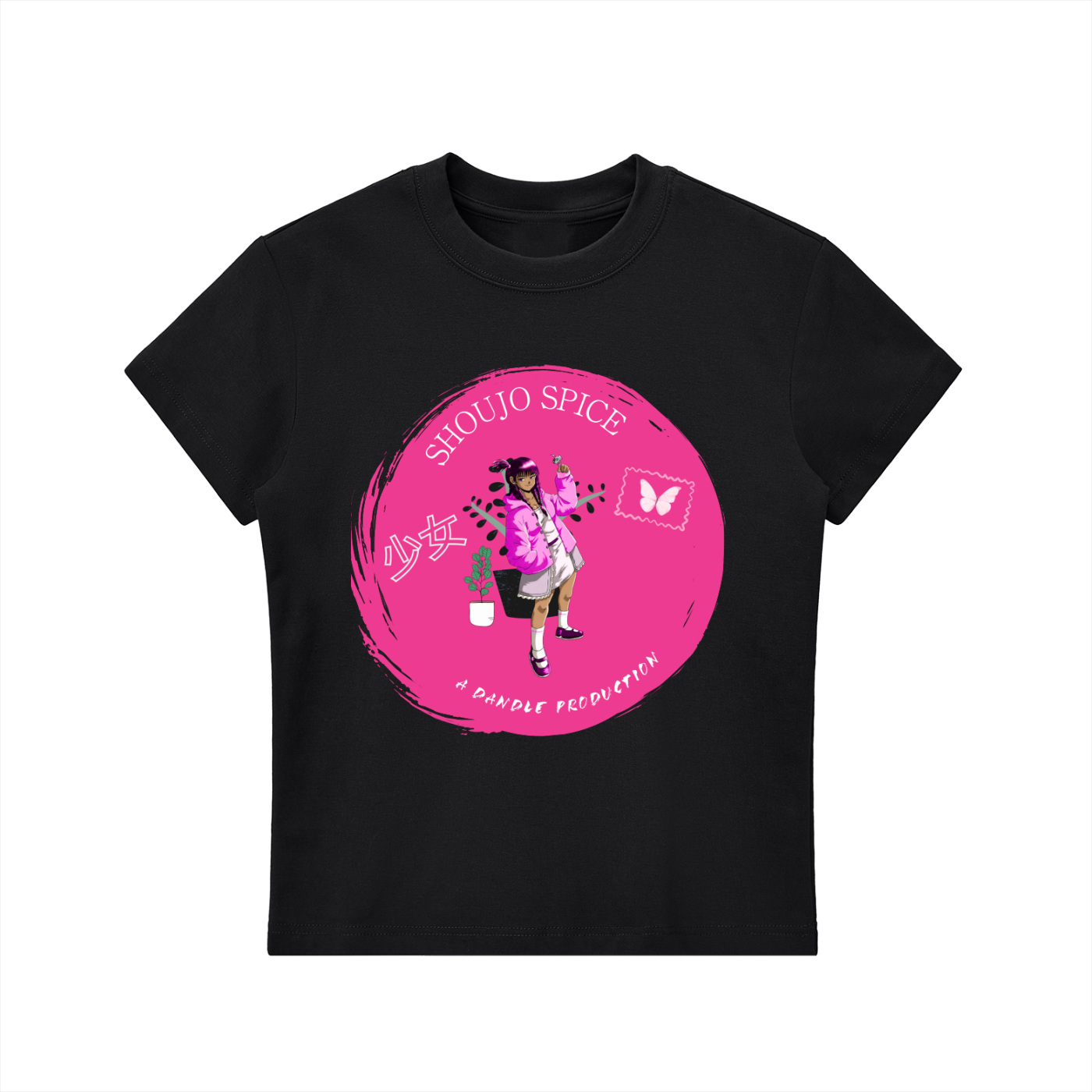 Anime,Magical,Girl,Tshirt,Dark,Cute,Pastel,Shoujo,Psychological,Streetwear