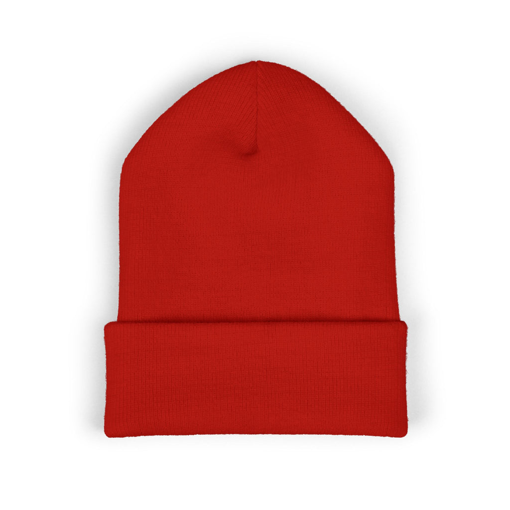 Mindful Life Cuffed Beanie — Embroidered "The Mindful Life" Knit Hat