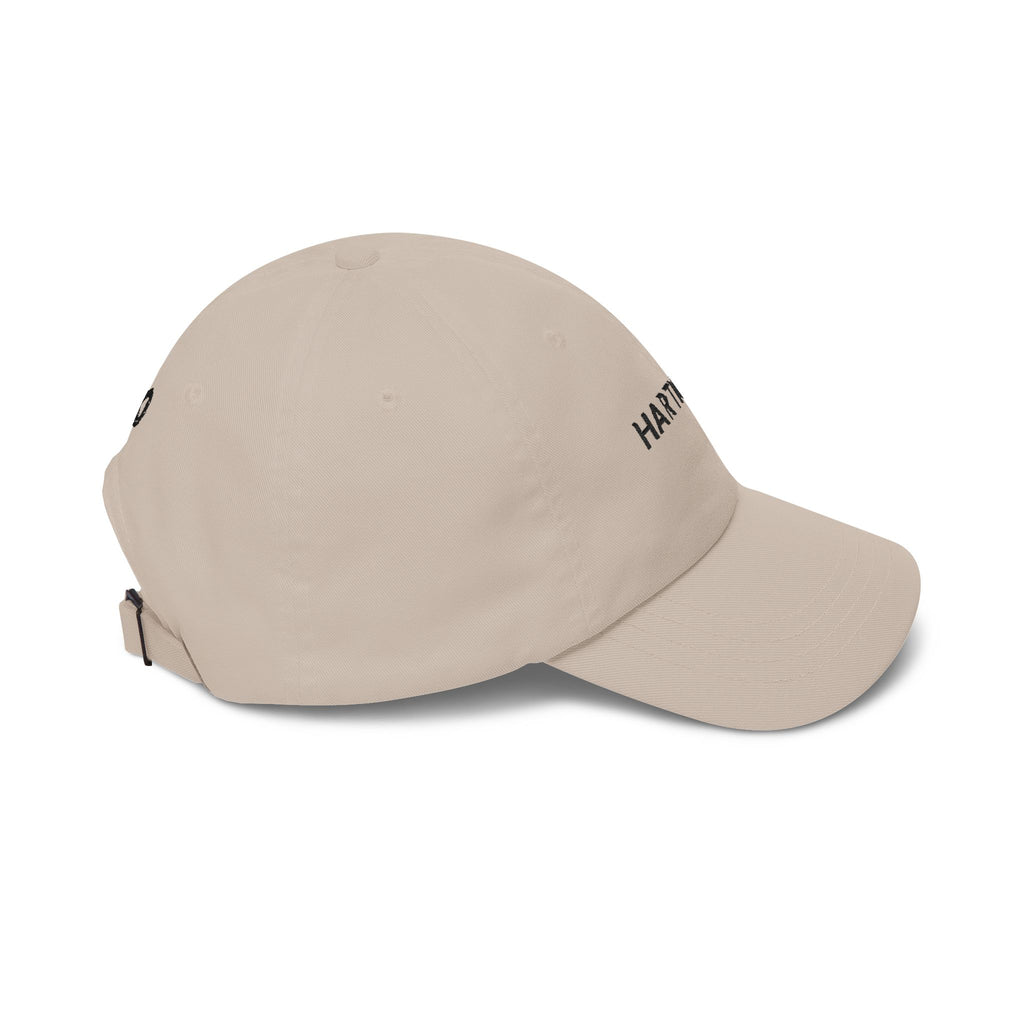 Hartmade Embroidered Dad Cap – Minimal White Baseball Hat