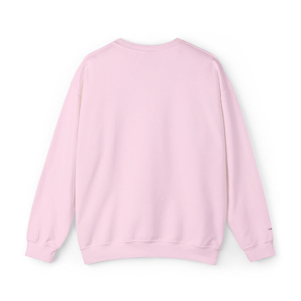 Minimalist Embroidered Graphic Vintage Crest Crewneck Sweatshirt | Tea's The Season
