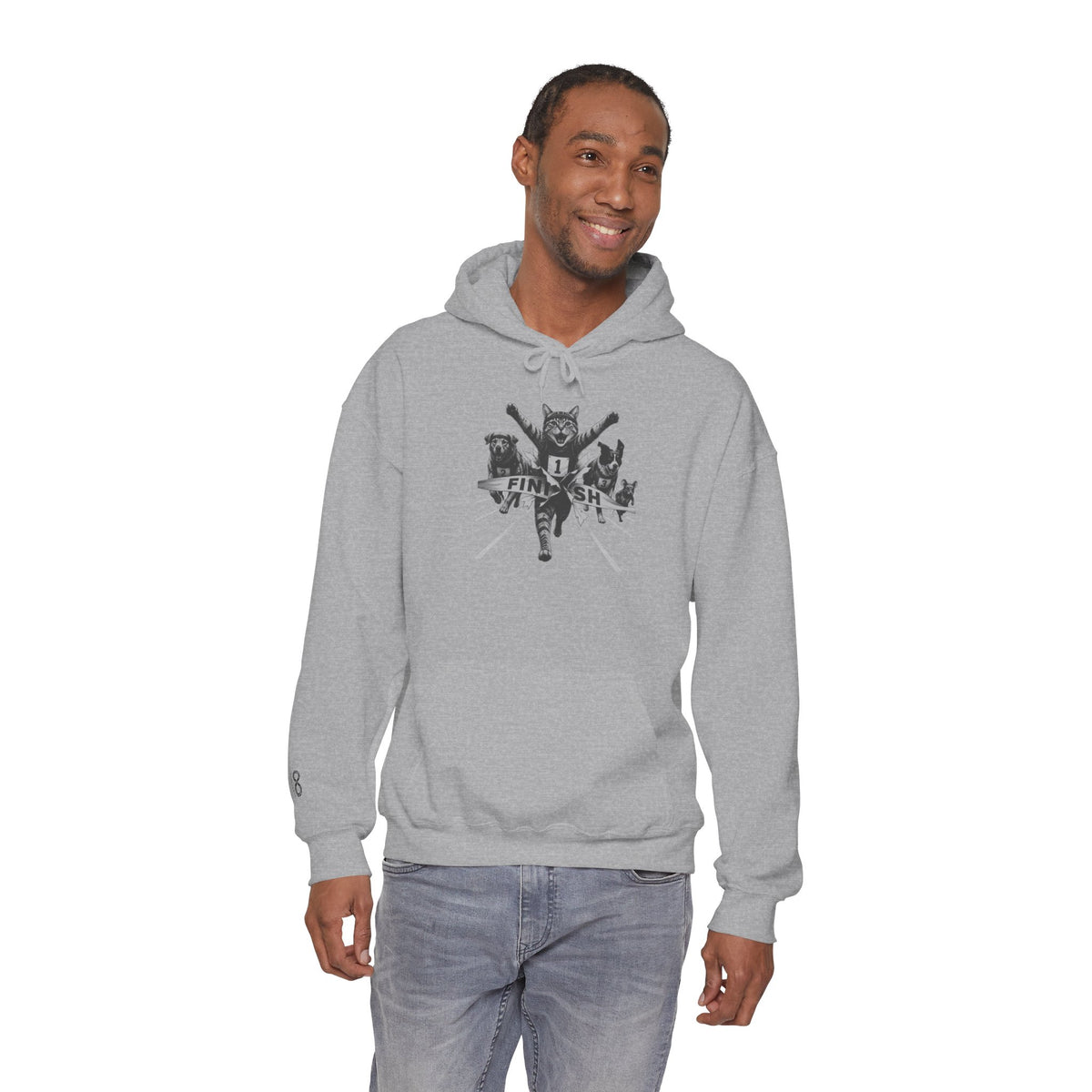Finish Line Winner Pet Graphic Hoodie