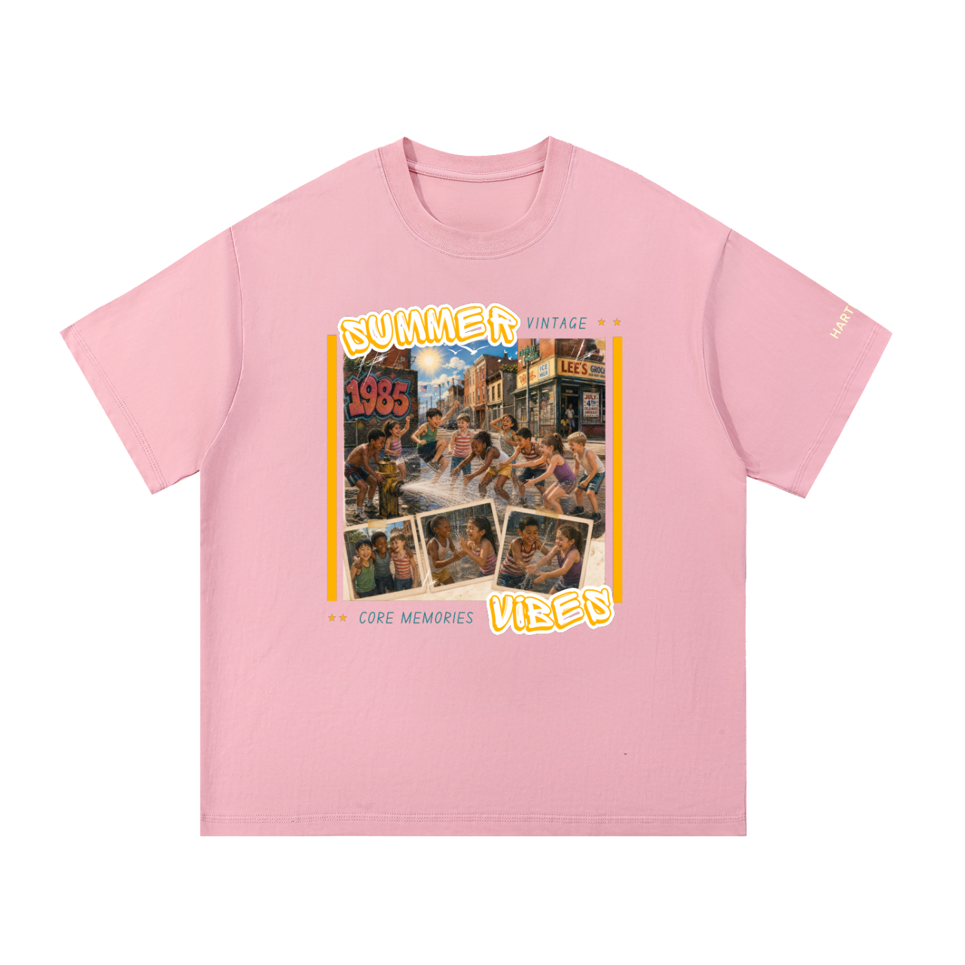 Retro80s,GraphicTshirt,Vintage80s,Friends,80sKids,GenX,Millennials,SummerTime,Fun,90sKids,WaterSpray,Happy