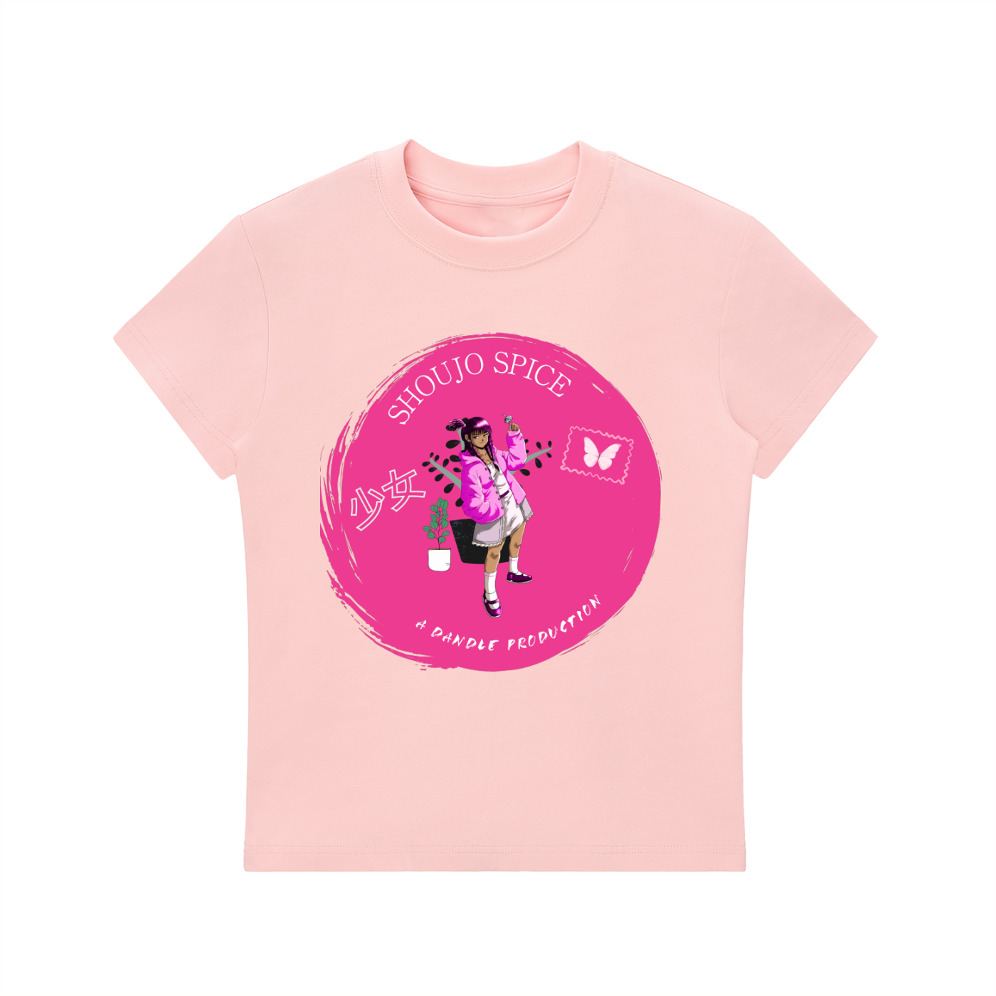 Anime,Magical,Girl,Tshirt,Dark,Cute,Pastel,Shoujo,Psychological,Streetwear