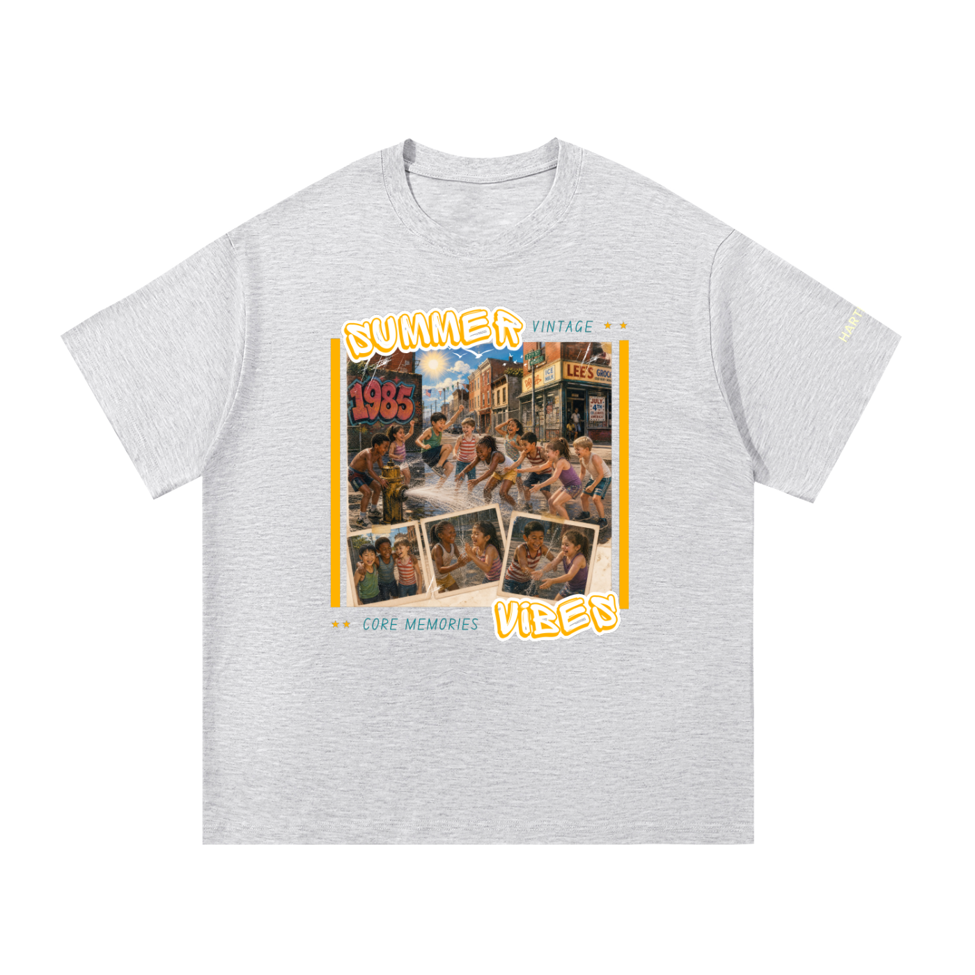 Retro80s,GraphicTshirt,Vintage80s,Friends,80sKids,GenX,Millennials,SummerTime,Fun,90sKids,WaterSpray,Happy