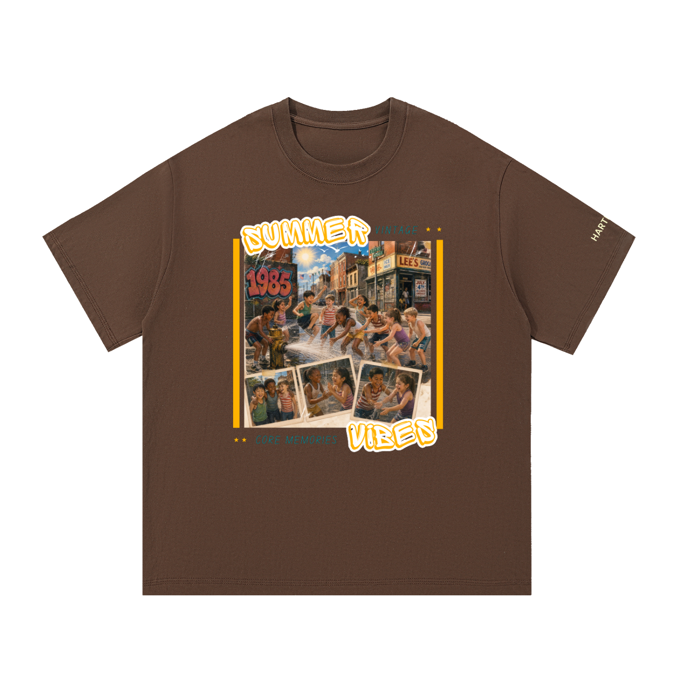 Retro80s,GraphicTshirt,Vintage80s,Friends,80sKids,GenX,Millennials,SummerTime,Fun,90sKids,WaterSpray,Happy