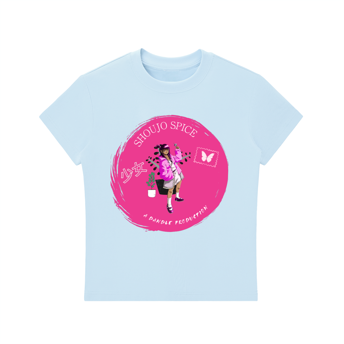Anime,Magical,Girl,Tshirt,Dark,Cute,Pastel,Shoujo,Psychological,Streetwear