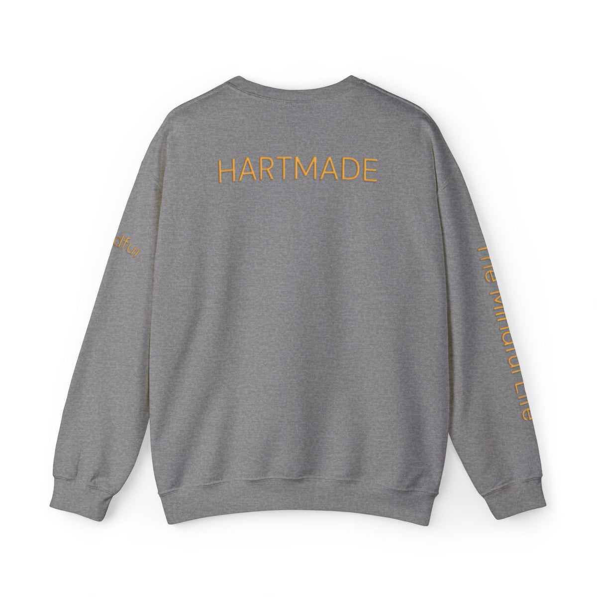 Embroidered Mindful Life Crewneck Sweatshirt — "The Mindful Life" Cozy Pullover