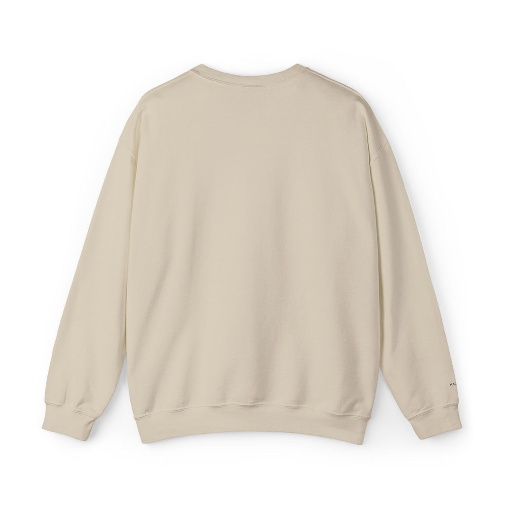 Minimalist Embroidered Graphic Vintage Crest Crewneck Sweatshirt | Tea's The Season