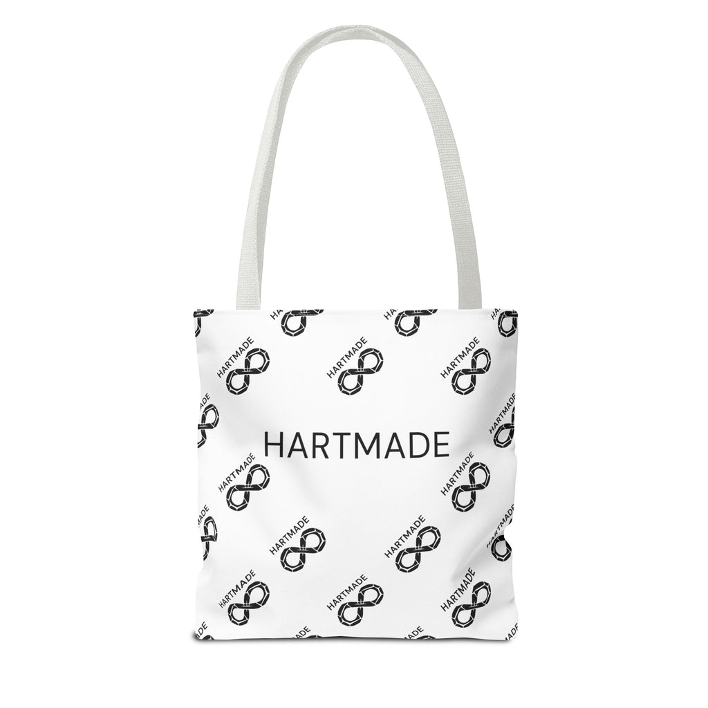Hartmade Logo Tote Bag — Branded All-Over Print Canvas Tote