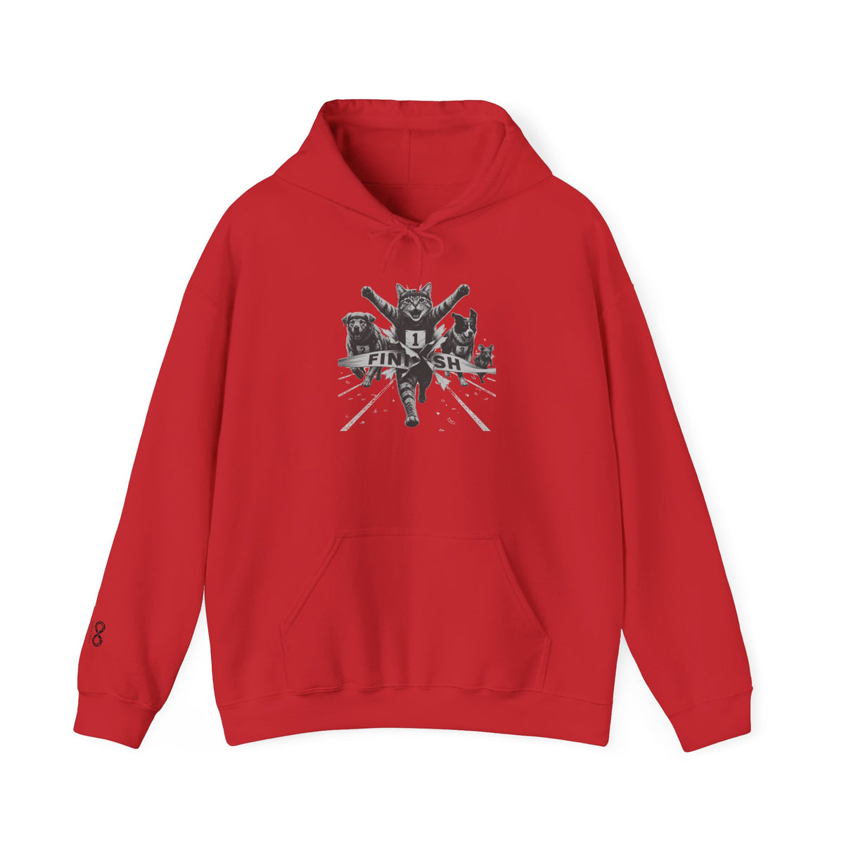 Finish Line Winner Pet Graphic Hoodie